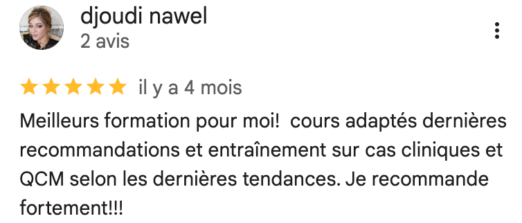 Préparation EVC Gériatrie Médecine Générale recommandation candidat